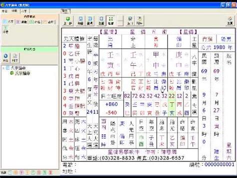 八字軟體|論八字